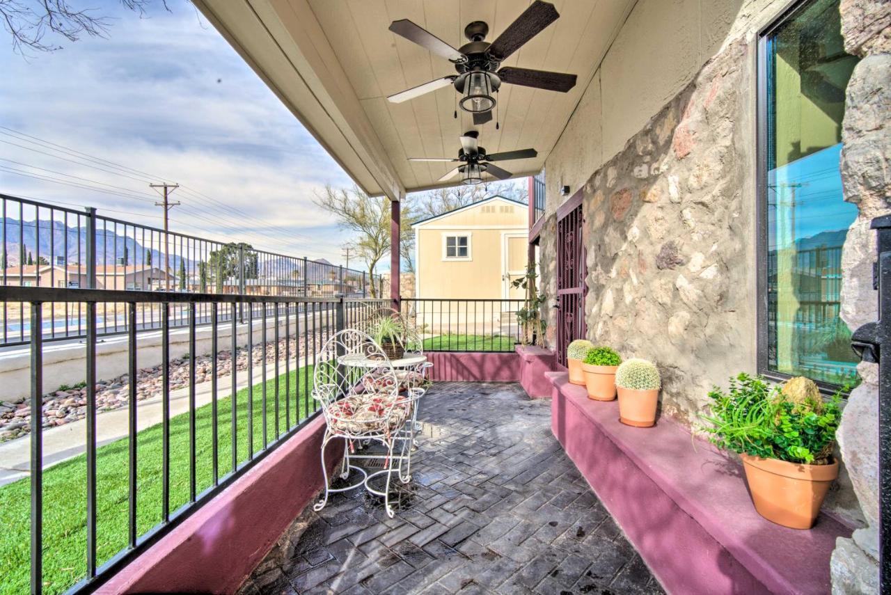 Cozy El Paso Studio With Patio About 5 Mi To Utep! מראה חיצוני תמונה