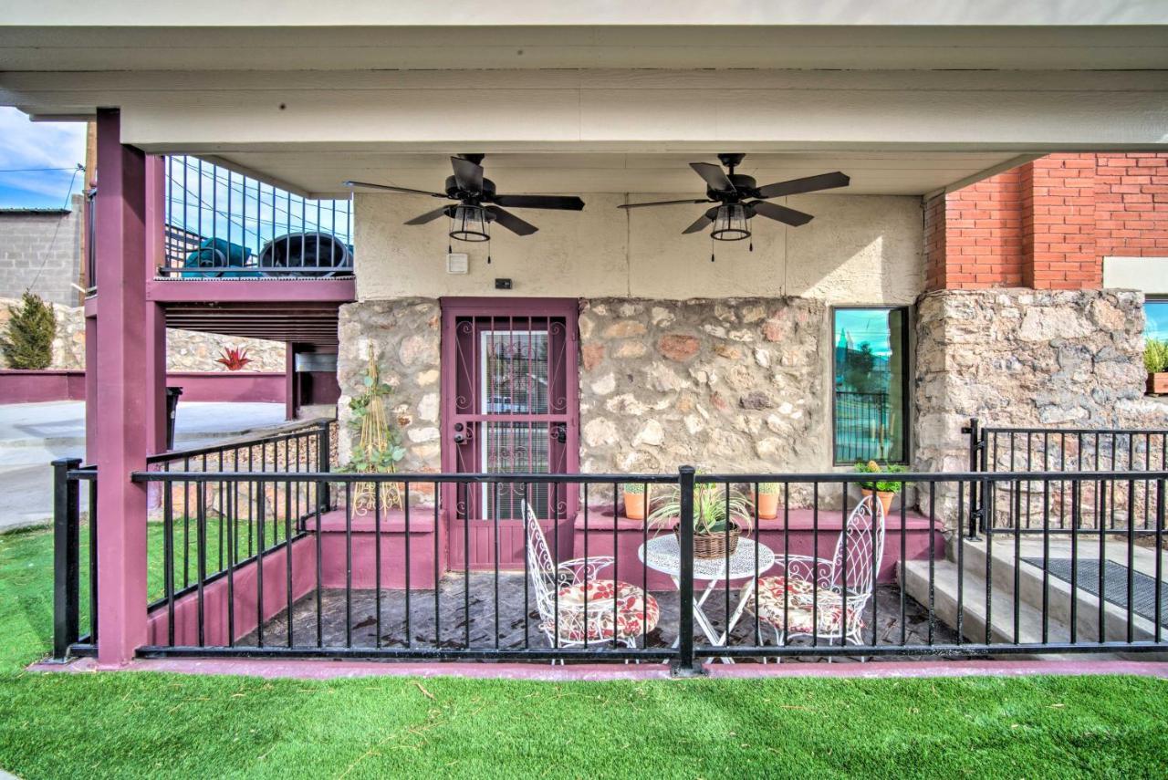 Cozy El Paso Studio With Patio About 5 Mi To Utep! מראה חיצוני תמונה